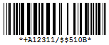 HIBCCode39 Barcode