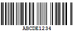 Plessey barcode