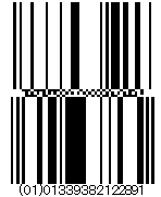 RSS14StackedOmnidirectional barcode