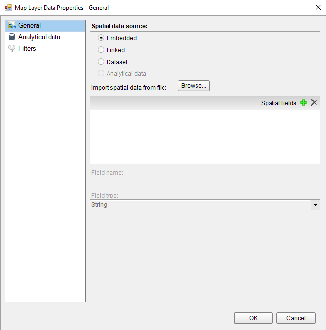 Map Data Layer Properties Dialog