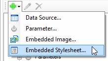 Embedding a stylesheet