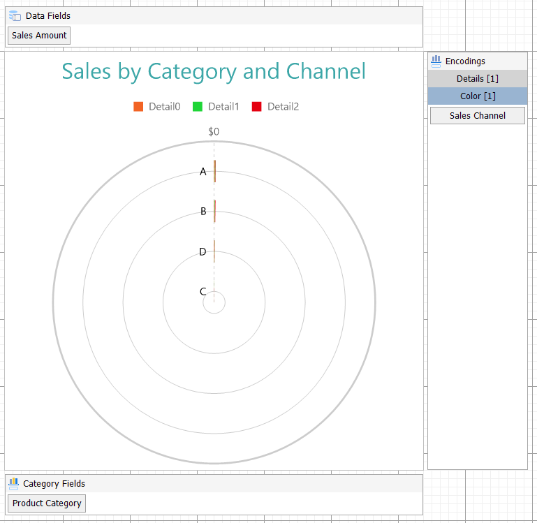 Stacked Spiral Chart at Design Time