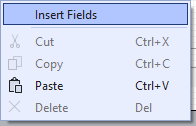 Insert Fields option in RTB