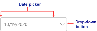 DatePicker control