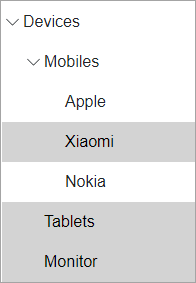 Selection of multiple nodes in Treeview