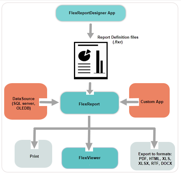 FlowDiagram for FlexReport