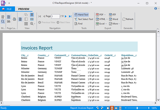 Salesforce connection