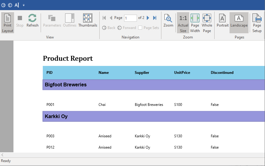 Grouping data