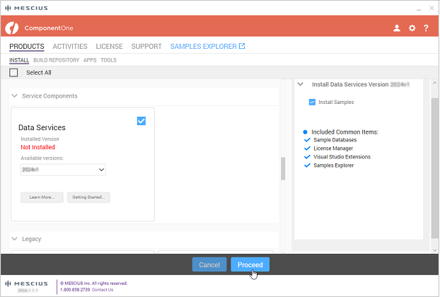 DataEngine installation