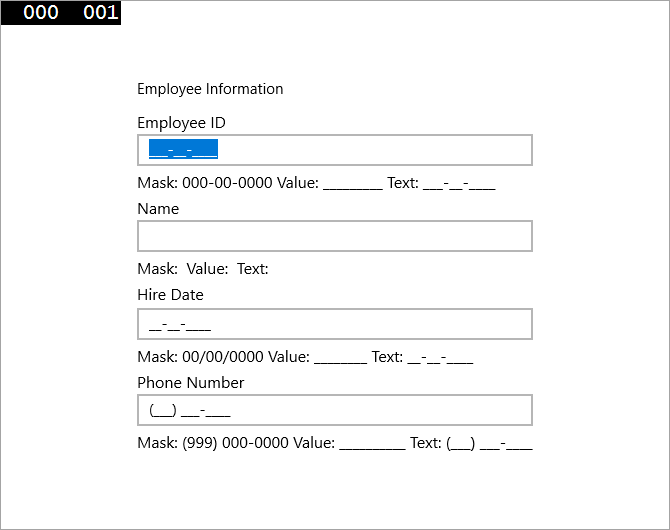 Step 4 of 4: Running the Application | ComponentOne Basic Library for UWP