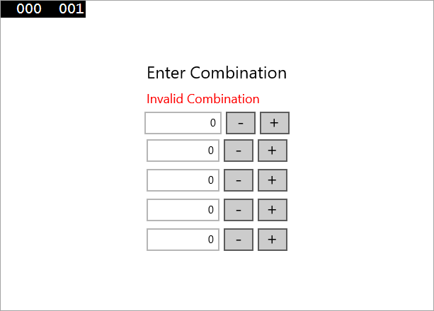Step 4 of 4: Running the Application | ComponentOne Basic Library for UWP