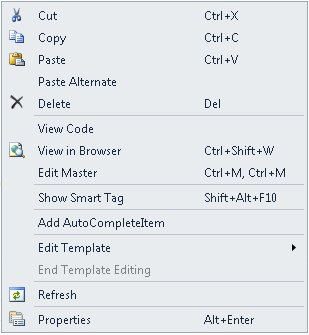 Context Menu