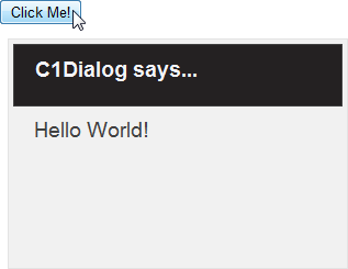 C1Dialog