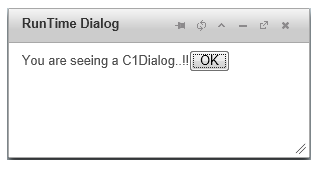 C1Dialog