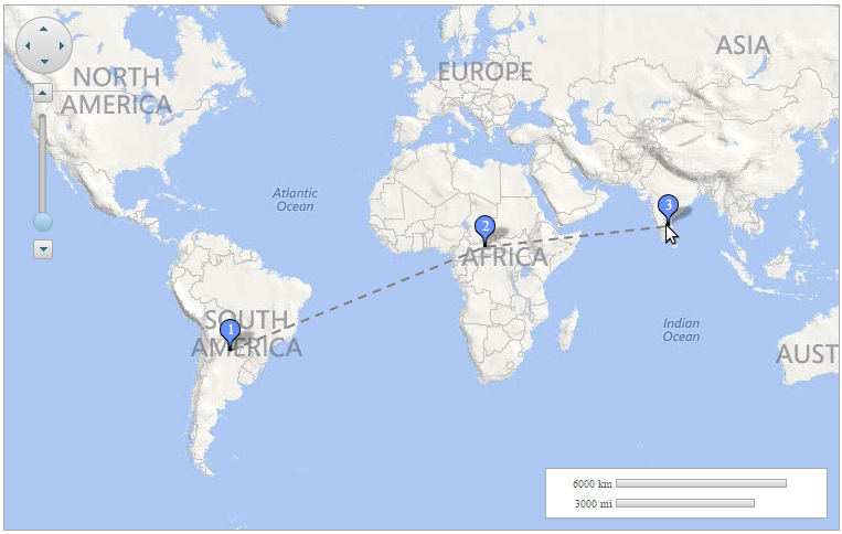 Click To Add Marks | ComponentOne Maps For ASP.NET Web Forms