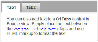 C1Tabs