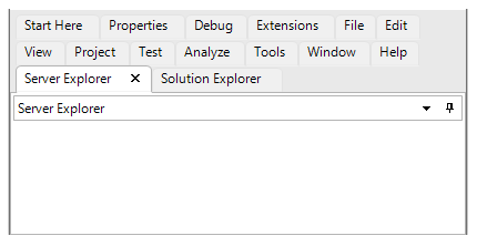 Docking control with multiple tabs