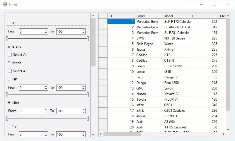 Keyboard Navigation Support