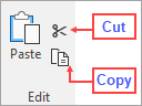 Edit group image for clipboard operation