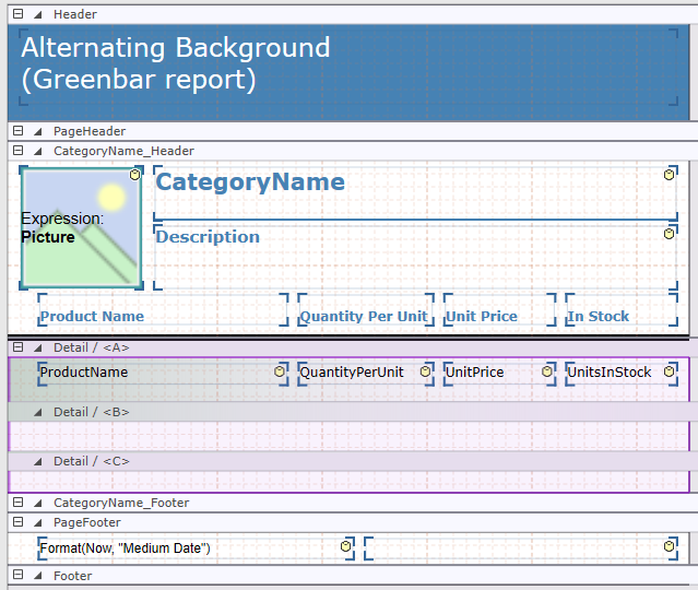 Adding Multiple Sub Sections Design