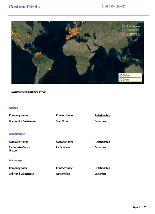 Preview SuperLabel custom field.