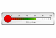 Flat Thermometer