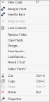 context menu