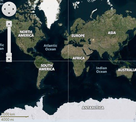 Map snapshot with virtualearthhybrid