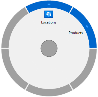 Radial menu