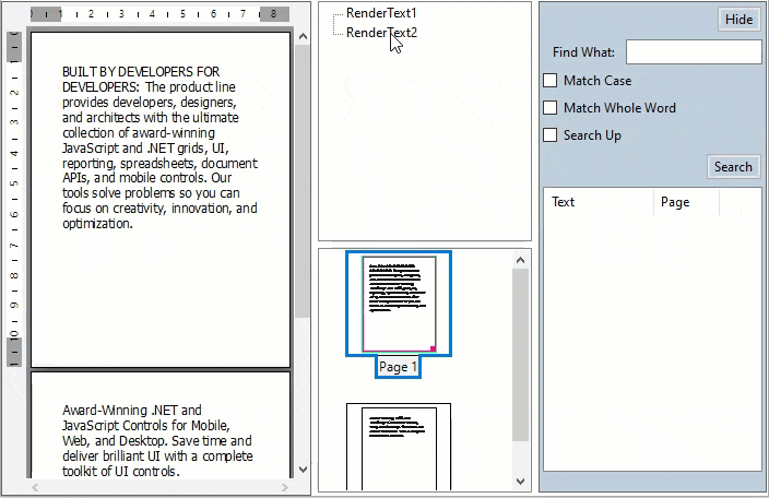 Preview Pane | PrintDocument for WinForms | ComponentOne