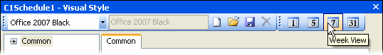 Visual Style dialog box