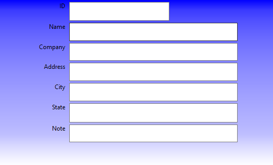 Vertical gradient in C1Sizer