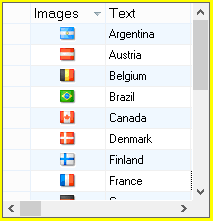 how flexgrid looks initially