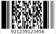 Barcode encoding type