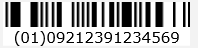 Barcode encoding type