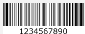 Barcode encoding type