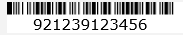 Barcode encoding type