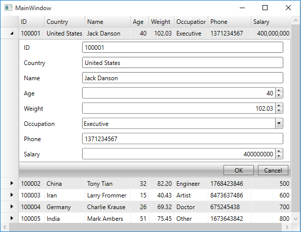 InputPanel integrated in FlexGrid