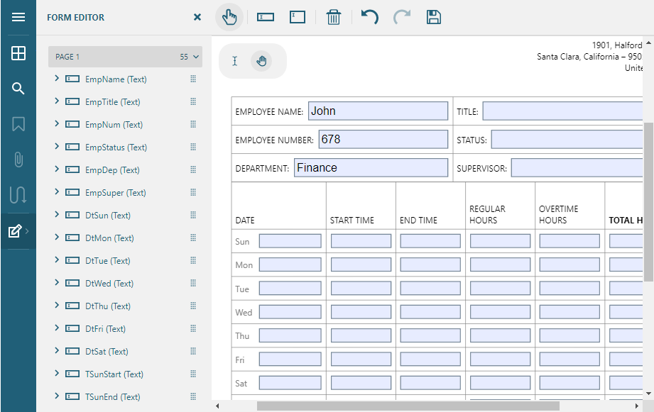 Annotation and Form Editors