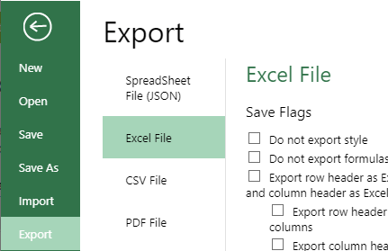 Import and Export Files from JavaScript Applications - Examples