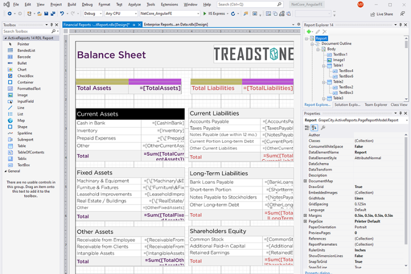 Design the Report Type of Your Choice