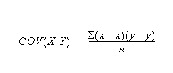 COVARIANCE.P Equation