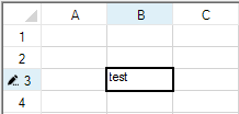 cell selections with default renderer type, set colors and both