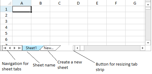 Tabstrip Example