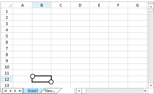 An image showing editable sheet name