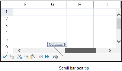 Scroll Bars