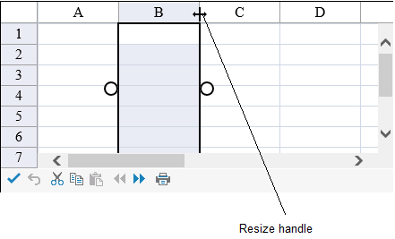 Column Resize Handle