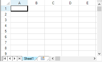 スクロールバーの横に配置